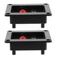 thumbnail image 1 of MOVTOTOP 2pcs Speaker Box Terminal Cup Speaker Terminal Plate Speaker Terminals for Subwoofer Box, 1 of 7