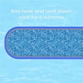 thumbnail image 4 of Summer Dog Cool Neck Head Band Bandana Style Pet Cooling Bandana Soft Pet Cooling Bandanas Con Cristales Cooling Pattern Absorción De Calor Para Dog Pet seitruly PT001535-03, 4 of 7