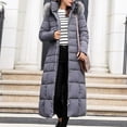 thumbnail image 2 of Chaqueta parka impermeable, abrigo moderno, chaqueta de invierno para mujer, abrigo largo acolchado de algodón, abrigo largo acolchado para mujer, chaqueta parka, 2 of 4