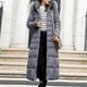 thumbnail image 2 of Chaqueta parka impermeable, abrigo moderno, chaqueta de invierno para mujer, abrigo largo acolchado de algodón, abrigo largo acolchado para mujer, chaqueta parka, 2 of 4