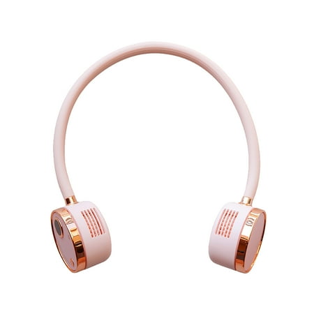 

USB Portable Digital Display Large-capacity Battery Hanging Neck-fan