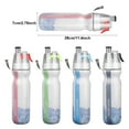 thumbnail image 3 of Eigraketly 500 ML Bicicleta Bebida Botella de agua Aerosol Niebla fresca Bicicleta Taza Botellas Ciclismo Beber Contenedor Deportes al aire libre Type5 NO5 Eigraketly OD022067-04, 3 of 6