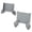 Grey, variant on Gampad Grip Mount For TRIMUI BRICK PRO Gaming Console Handheld Cover