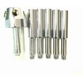 thumbnail image 3 of Gun Safe Handle Round Shaft 5 Spoke Gun Safe Handle With Chrome Finish ,, 3 of 8