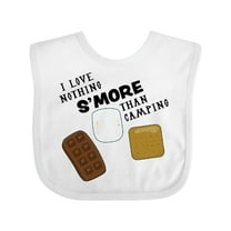 Inktastic I Love Nothing S'more Than Camping Boys or Girls Baby Bib