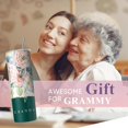 thumbnail image 3 of Birthday Gifts for Grammy - Mother''s Day Christmas Gift for Grandma from Grandson Granddaughter - Stainless Steel Insulated Tumbler Coffee Cup With Straw Leakproof, 3 of 6