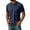 Navy, variant on Men's Big and Tall Athletic Performance Tee (L-8XL), Short Sleeve Solid Color Round Neck Running Training Top White Size 3XL