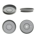 thumbnail image 7 of Bloem 14-in Terra Round Plastic Plant Saucer Tray - Charcoal Gray, 7 of 7