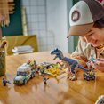 thumbnail image 3 of LEGO Jurassic World Dinosaur Missions: Allosaurus Transport Truck Toy, Fun Gift Idea for Kids with Kenji, Darius and Yaz Minifigures, Jurassic World Dinosaur Toy for Boys and Girls Ages 8 and Up 76966, 3 of 6
