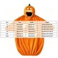 thumbnail image 2 of Halloween Pumpkin Print Pajama Set, Festive Themed Loungewear Costume, Comfortable Soft Sleepwear for Adult Home, Holiday Party, Halloween Dress Up & Daily Wear-M, 2 of 9