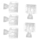 thumbnail image 3 of Atrapadores de abejas, clips de plástico para atrapar abejas, jaulas, abrazaderas para apicultura, equipo de apicultor 5 Piezas AweSitey HA006491-00B, 3 of 6