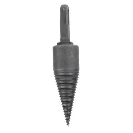 

Durable Handle Chopping Wood Drill Firewood Drill Bit Chop Wood Splitting Tool Electric Hammer Drill with Square Handle