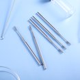 thumbnail image 3 of DOITOOL Juego de 5 herramientas para la eliminación de cerumen, cucharas de resorte para oídos, palillos de acero inoxidable para limpieza de oídos, 3 of 7