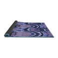 thumbnail image 2 of Ahgly Company Indoor Rectangle Abstract Blue Modern Area Rugs, 7' x 9', 2 of 4