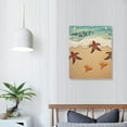 thumbnail image 4 of BCIIG Starfish Beach Sand Fine Art Aesthetic Poster Print Wall Painting for Living Room Bedroom Office Wall Decor 12x16 in, 4 of 5