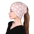 thumbnail image 6 of KLL Rabbit And Cloud Pirnt Wicking Running Beanie Head Wrap Cycling Bandana for Men Women, 6 of 8