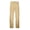 Beige, variant on Mens Pants Elastic Wastic Wide Leg Pants With Pockets Comfortable Flat Front Trousers Comfortable Business Daily Wear Pants