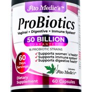 Probiotics for Women | 50 Billion CFU | Probiotics | 60 caps | 60 days servings