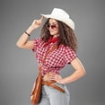 thumbnail image 5 of 4E’s Novelty 2 Pack White Cowboy Hat for Women & Men - Western Party Accessory, 5 of 7