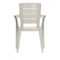 thumbnail image 4 of Inval Baru Resin Outdoor Dining Armchair - Set of 4, Taupe, 4 of 16