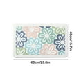 thumbnail image 3 of Grrvtrz Moss Rug Floral Area Rugs Flowers Bathroom Rug Mat Extra Thick and Absorbent Bath Rugs Non-Slip Soft Bath Carpet Wash Dry Bathroom,Bathroom Decor,Bathroom Accessories, 3 of 6