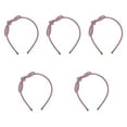 thumbnail image 6 of WORGEOUS 5-Pack Pink Hair Headbands for Women and Girls, Stylish Accessories for Everyday Wear, 6 of 8