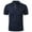 Navy1, variant on AHTJRT Men's Moisture-Wicking Athletic Shirt Short Sleeve Collared for Golf and Tennis Navy 2XL