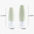 thumbnail image 5 of 60ml/90ml Lotion Squeeze Bottle Wide Opening Easy to Refill Portable Shampoo Lotion Soap Cream Bottle for Travel, 5 of 8