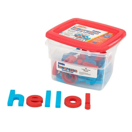 UPC: 0086002016850 | Alphamagnets Jumbo Lowercase Color-Coded Magnetic Pieces Set of 42