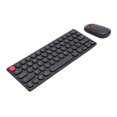 thumbnail image 1 of Wireless Keyboard and Mouse Combo, 64 Keys 2.4G USB Full Sized Keyboard Mouse, Compact and Silent Retro Punk Keyboard with 1200DPI for PC Desktop Laptop, 1 of 7