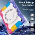 thumbnail image 5 of For Samsung Galaxy Tab A11 Plus 5G 2025/A9 Plus 5G/A9+ 2023 11 Inch with HD Screen Protector & Shoulder Strap,Heavy Duty Military,360°Rotating Stand Case for Kids, 5 of 7