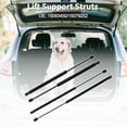 thumbnail image 2 of Unique Bargains Lift Supports Struts for Buick Rainier 2004-2007 No.15093450/15079252 Rear Window Glass & Rear Hatch Gas Spring Black 4PCS, 2 of 7
