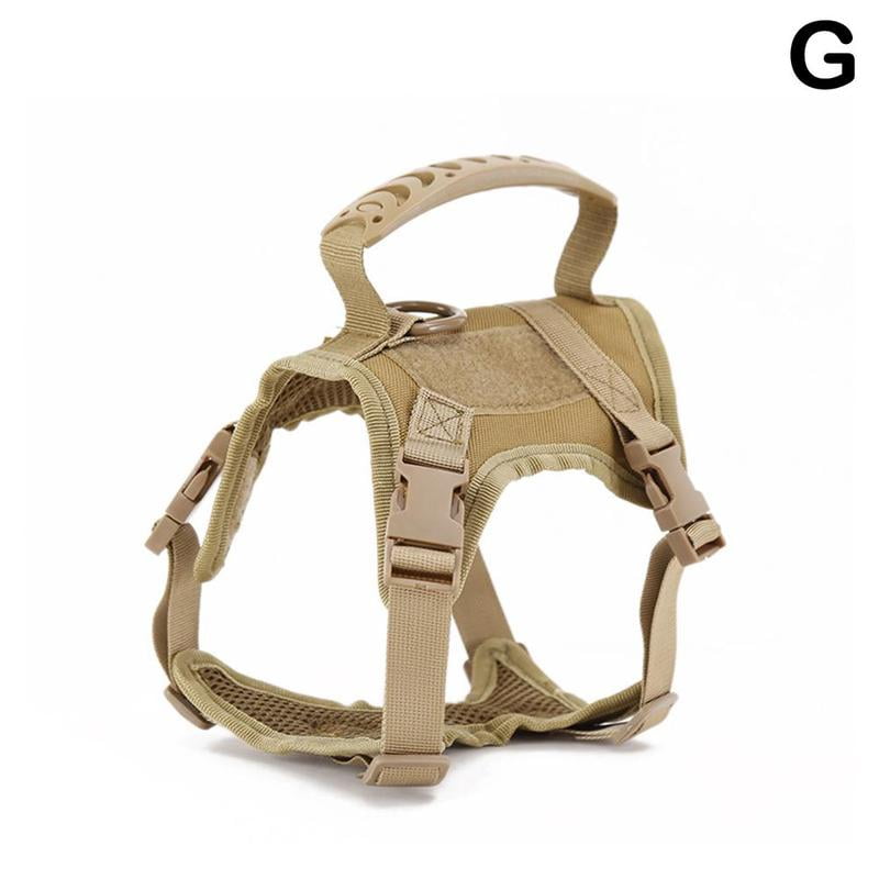 XIAOL Tactical Dog Harness,Tactical Puppy Vest,Adjustable Dog Cat Vest