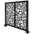 thumbnail image 2 of Laser Cut Connect Block Design 4.5ft x 4.5ft H Privacy Partition, divider, 2 of 2