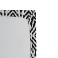 thumbnail image 3 of Ambesonne Bohemian Fitted Sheet, Scribble Ikat Art, Full Size, White and Charcoal Grey, 3 of 3