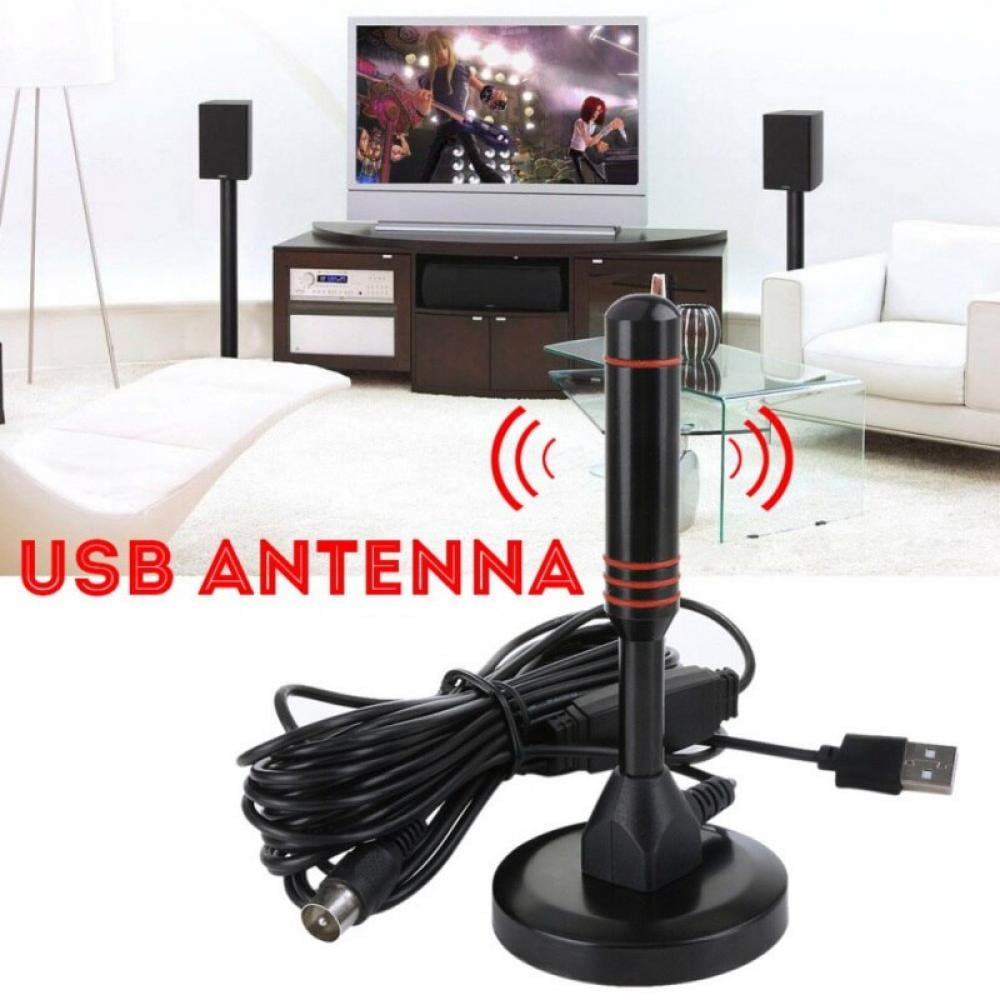 Antenna 1080P TV Digital HD 200 Mile Range Skywire TV Indoor 4K 16ft Coax-Cable 