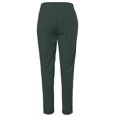 thumbnail image 2 of FashionOutfit Women's Solid with Striped Elastic Trim Side Detail High Waist Pant, 2 of 4