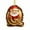 Q, variant on DAMAI 26 Letter Gold Christmas Ornaments With Cartoon Santa Claus- 2D Initial Ornaments for Christmas Tree, Personalized Name Decorations with Alphabet Letters for Holiday Decor