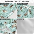 thumbnail image 2 of FORMRS Boys Swim Trunks Quick Dry Mesh Lining Beach Boardshorts, Sizes XS-XL, Green Otters Pattern, 2 of 7