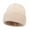 Beige, variant on Fashion Women Keep Warm Winter Casual Knitted Hat Wool Hemming Hat Ski Hat accesorios de ropa exterior
