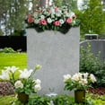 thumbnail image 4 of Clearance Artificial flowers under $30,Cemetery Flower Saddle Artificial Cemetery Flower Saddles For Large Artificial Cemetery Flower Cemetery Memorial Flowers For Outdoor Decoration, 4 of 9