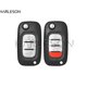 thumbnail image 1 of Carcasa de llave de distancia giratoria para Benz Smart Fortwo 453 Forfour 2015-2017, reemplazo de llave de automóvil, 3 botones, 4 botones Ty, 1 of 3