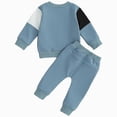 thumbnail image 4 of TOWED22 Baby Toddler Boy Fall Winter Outfit Cartoon Embroidery Tops and Plaid Pants Set 2pcs Toddler Boy Spring Fall Winter Clothes Outfits Clothing(Green,12-18 M), 4 of 7