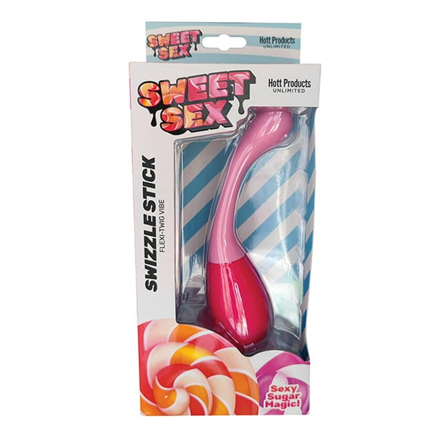 Bâton Swizzle Aguichant Doux Flexi Twig Vibe - Magenta