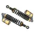thumbnail image 4 of NS 400mm Universal Air Shocks Absorbers Motorcycle Shock Absorber for HONDA for Suzuki for Kawasaki for Yamaha Dirt Bike Go Kart ATV Dual Sport Street Bike, Black & Gold Black & Gold, 4 of 5