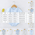 thumbnail image 3 of KPOPLK Summer Newborn Infant Boy Outfit Mamas Baby Boy Clothes Boy Oversized Romper Shirts Short Sleeve Onesie Size 3-6 Months,Yellow, 3 of 5