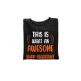thumbnail image 3 of Awesome Shop Assistant Sweatshirt Women -Smartprints Designs, Female Small, 3 of 4