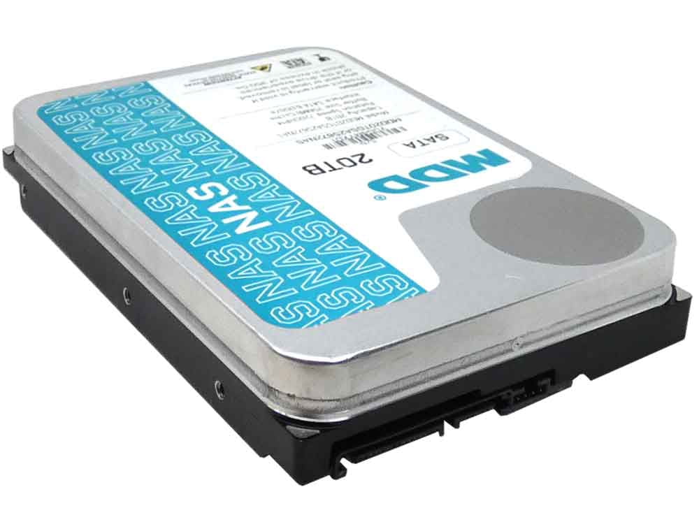 Restored MDD (MD20TS25672NAS) 20TB 7200 RPM 256MB Cache SATA 6.0Gb/s 3.5" Internal NAS Hard Drive (Refurbished)