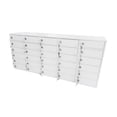 thumbnail image 1 of FixtureDisplays® 30-Slot Cell Phone iPad Mini STORAGE Station Lockers Assignment Mail Slot Box 15254 Pre-order only No Charging Capability - For Charging Lockers purchase SKU 15252., 1 of 5