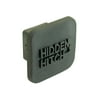 Hidden Hitch 60037 Receiver Tube Cover 1 1/4 in Hidden Hitch Logo Rubber Square